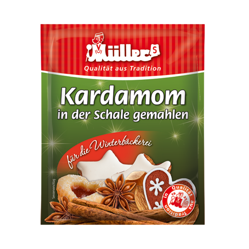 MÜLLERS Backgew. Kardamom gem. 10g FLBT