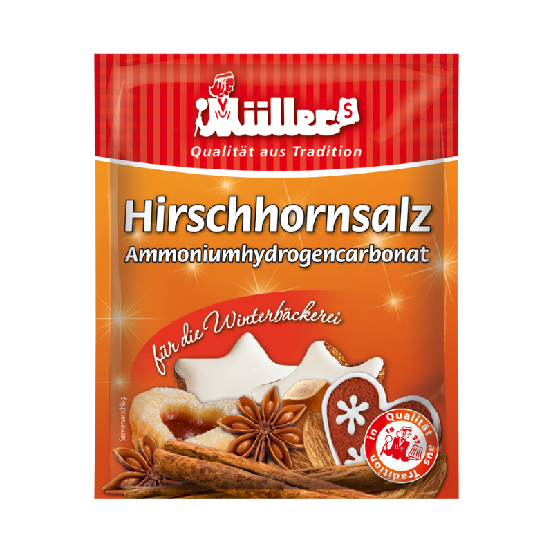 MÜLLERS Backgew. Hirschhornsalz 30g FLBT