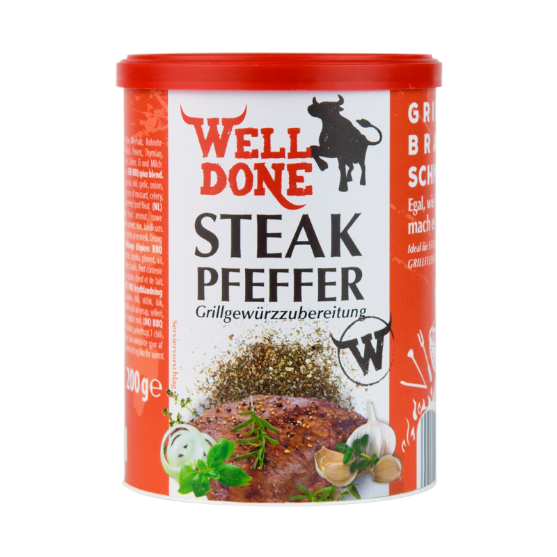 WELL DONE Steakpfeffer 200g PWDS