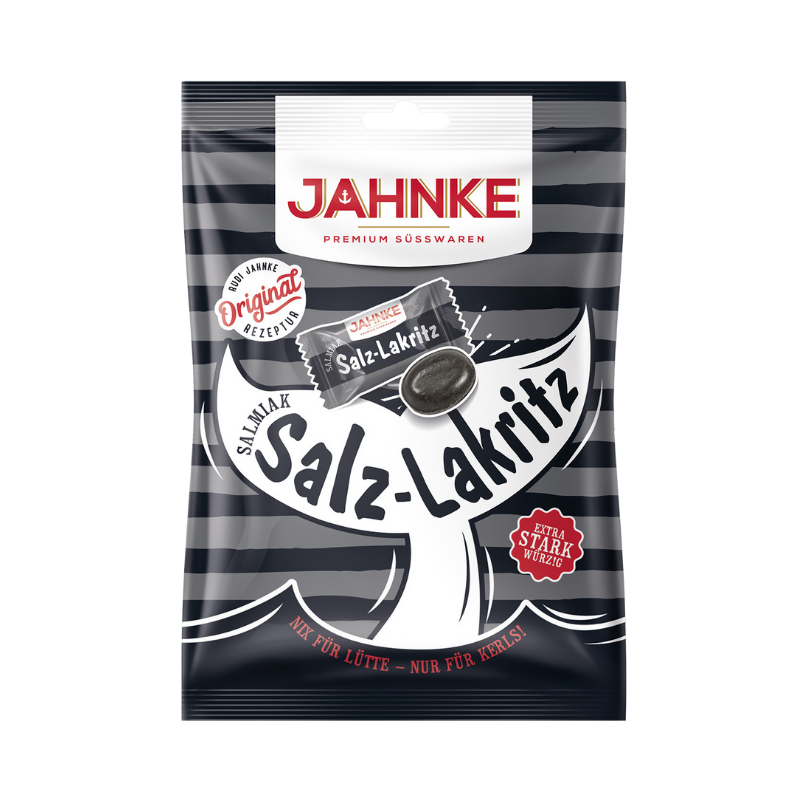 JAHNKE Salmiak Salz-Lakritz 125g BT