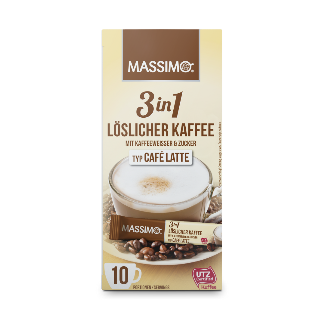 MASSIMO 3in1 Café Latte 125g FS