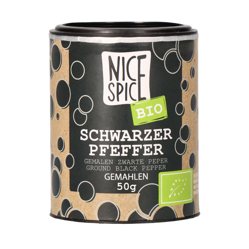 NICE SPICE BIO Pfef. schw. gem. 50g PWDS