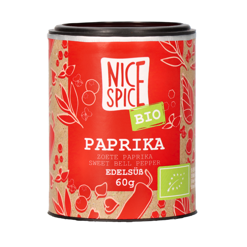 NICE SPICE BIO Paprika edelsüß 60g PWDS