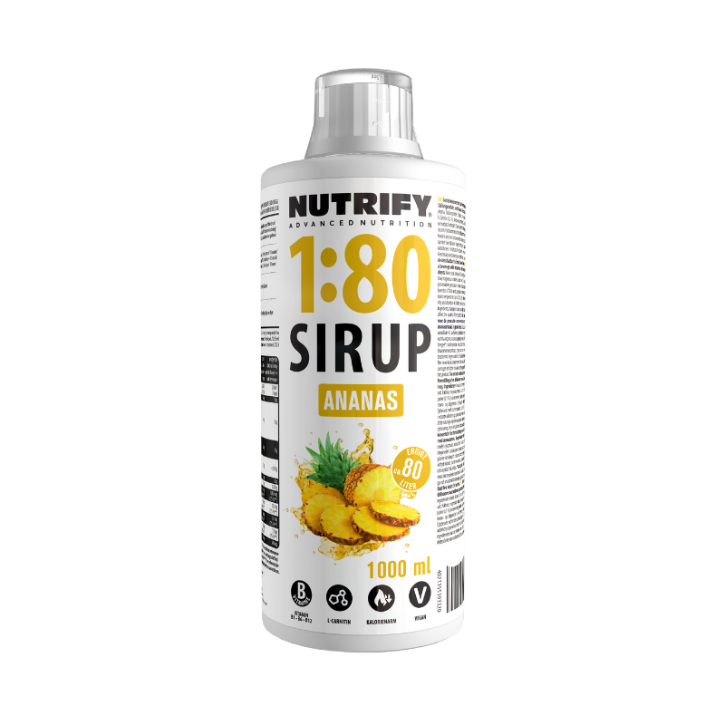 NUTRIFY Sirup 1:80 Ananas 1L