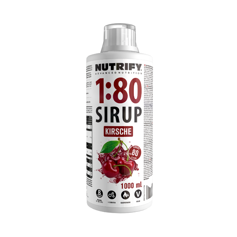 NUTRIFY Sirup 1:80 Kirsch 1L