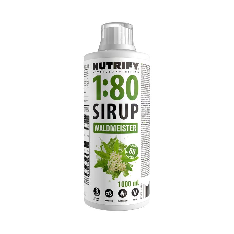 NUTRIFY Sirup 1:80 Waldmeister 1L