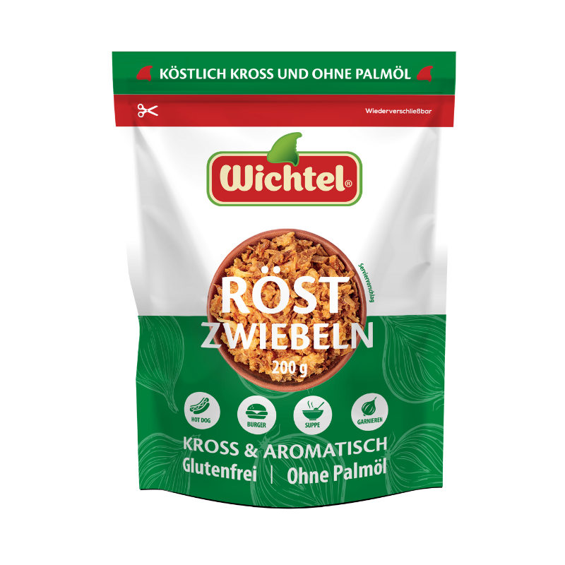 WICHTEL Röstzwiebel 200g DOY BTL