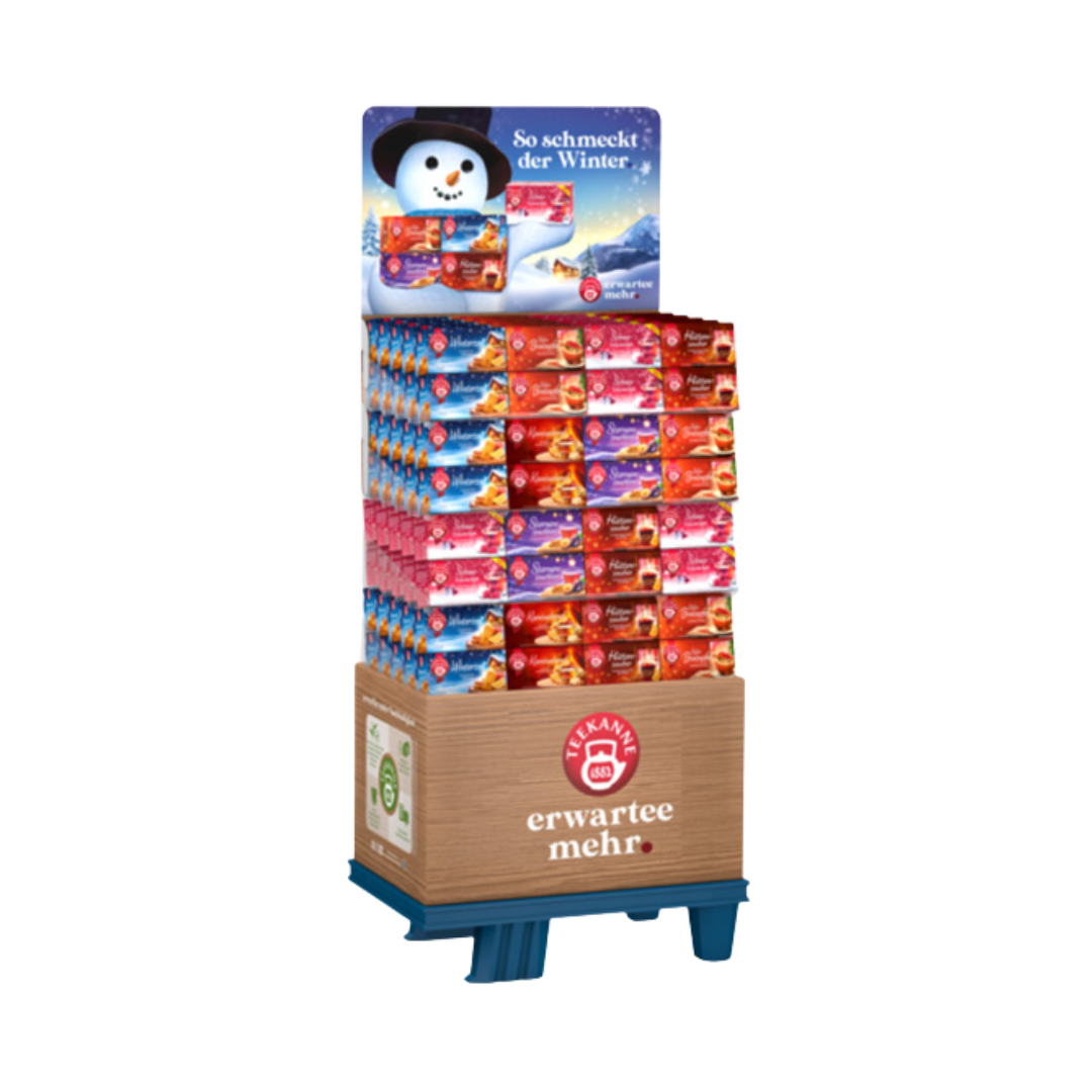 TEEKANNE Winterdisplay 156er