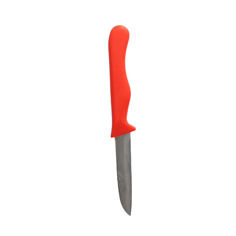 CLENTAX Schälmesser rot 18cm 1 ST