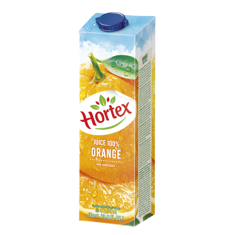 HORTEX Orangensaft 100% 1l TPAK