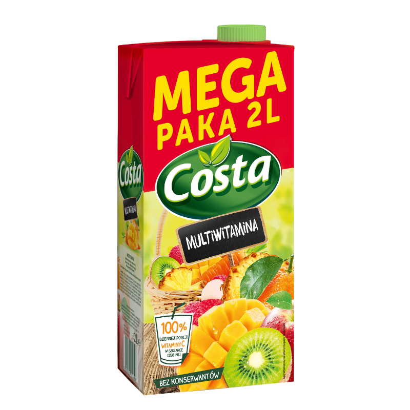 COSTA Multivitamin 20% 2l TPAK