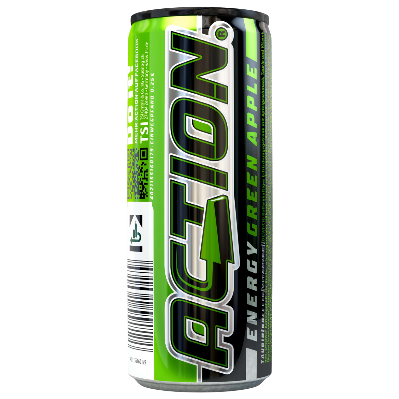 ACT!ON Green Apple 250ml DPG DS