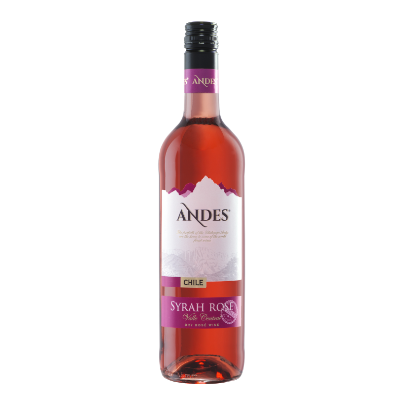ANDES Syrah Rose 0,75l FL 12,0% vol.