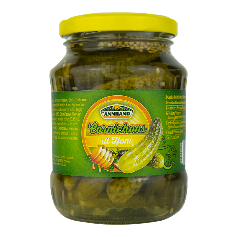 ANNILAND Cornichons Honig 330g GL