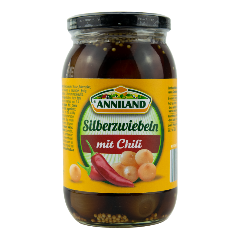 ANNILAND Silberzwiebeln Chili 400g GL