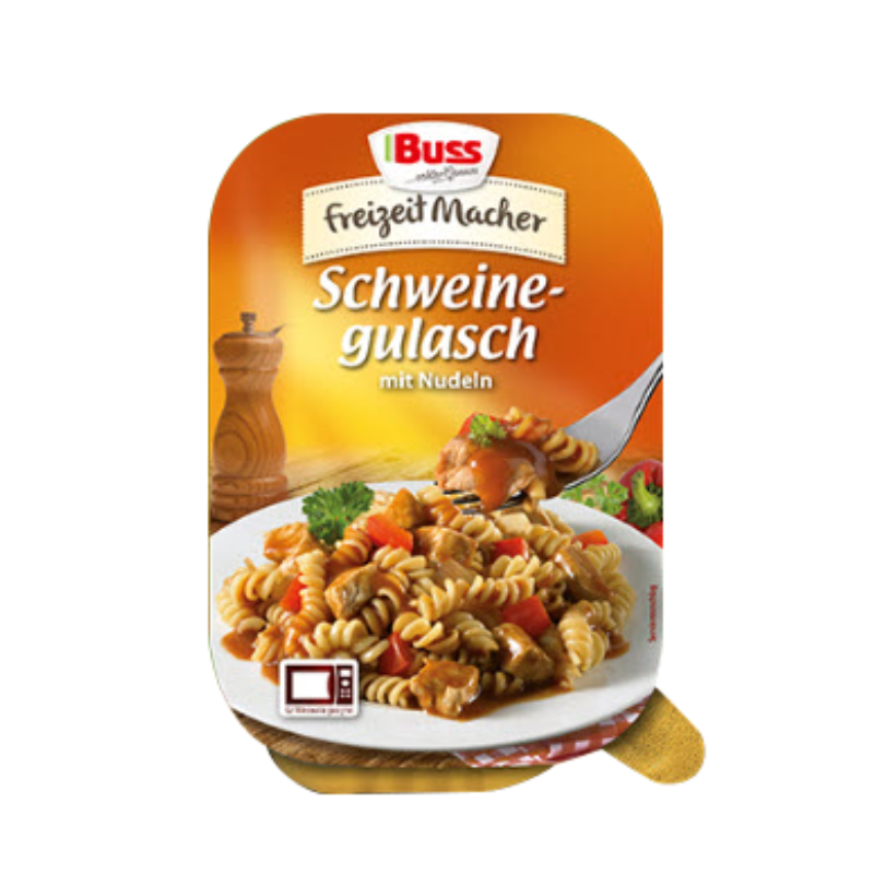 BUSS Schweinegulasch mit Nudeln 300g PK