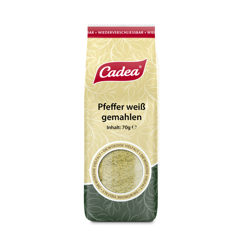 CADEA Pfeffer weiß gemahlen 70g