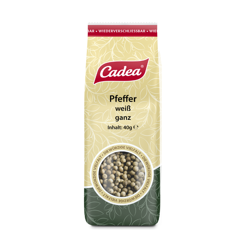 CADEA Pfeffer weiß ganz 40g