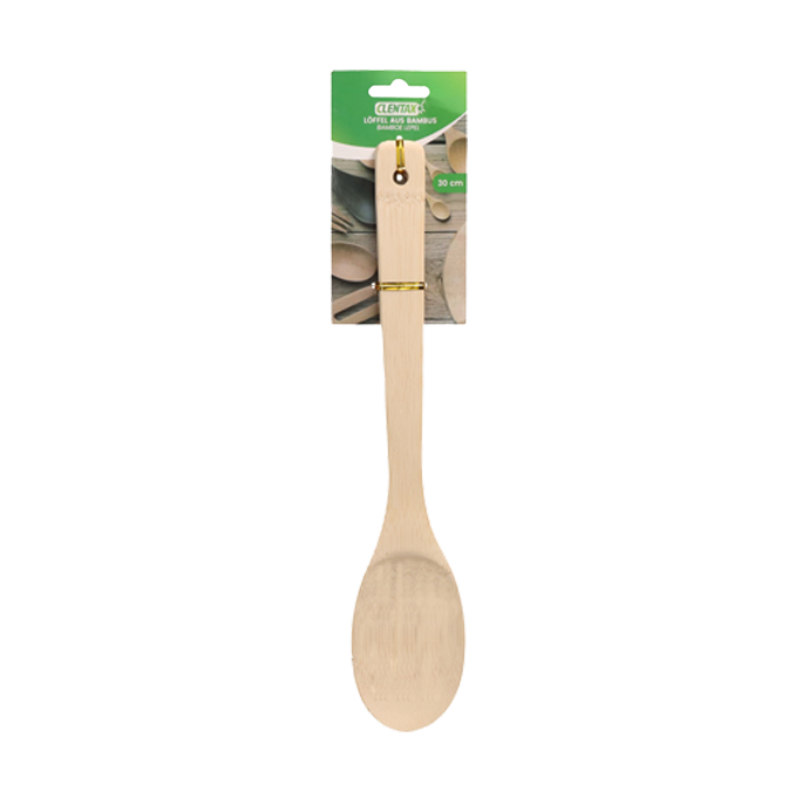 CLENTAX Bambuslöffel oval 30cm 1 ST