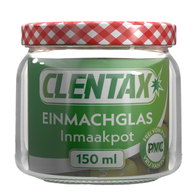 CLENTAX Einmachglas 150ml GL