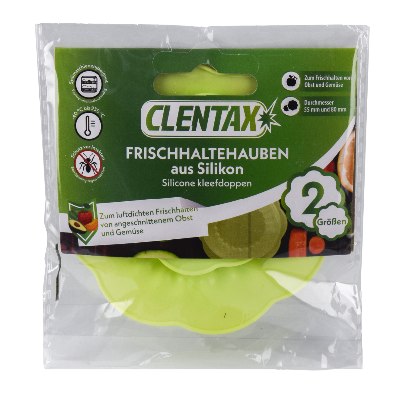 CLENTAX Silikonabdeckungen 5 & 8 cm 2 ST