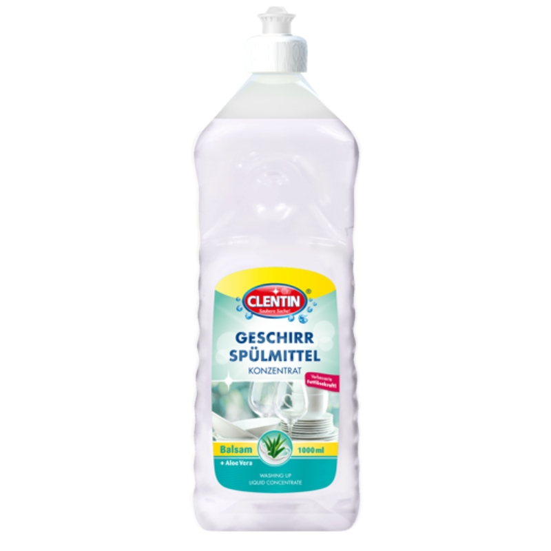 CLENTIN Geschirrspülmittel Apfel 1l PFL