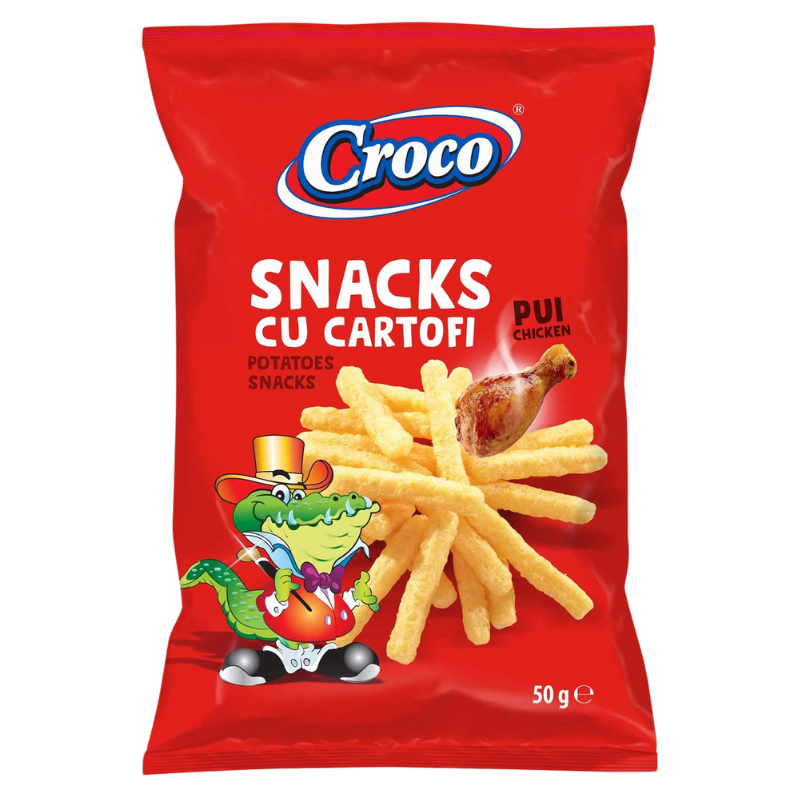 CROCO Snack m. Kartof.&Hähn.gesc. 50g BT