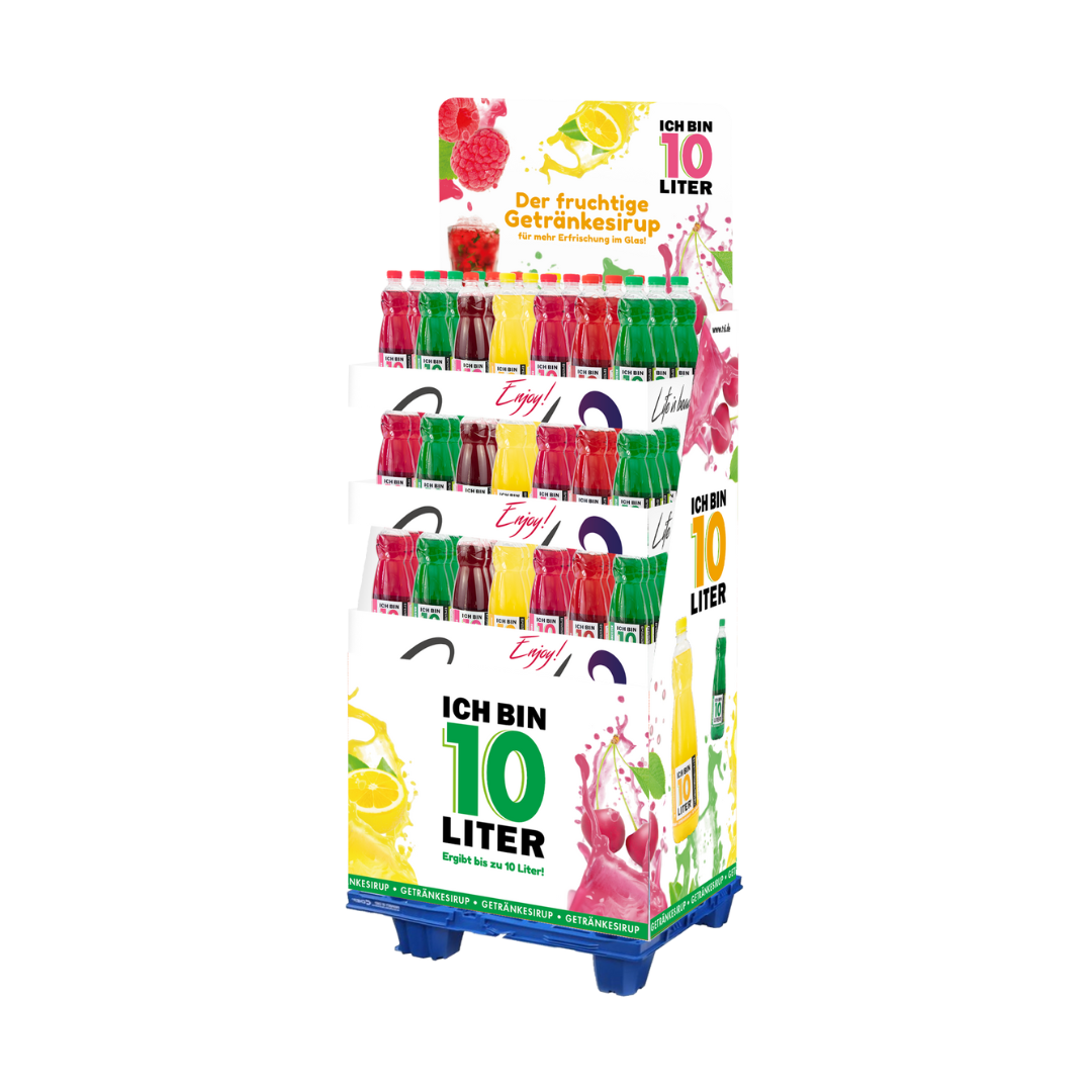 ICH BIN 10 LITER Si. 4fach sort. DI CHEP