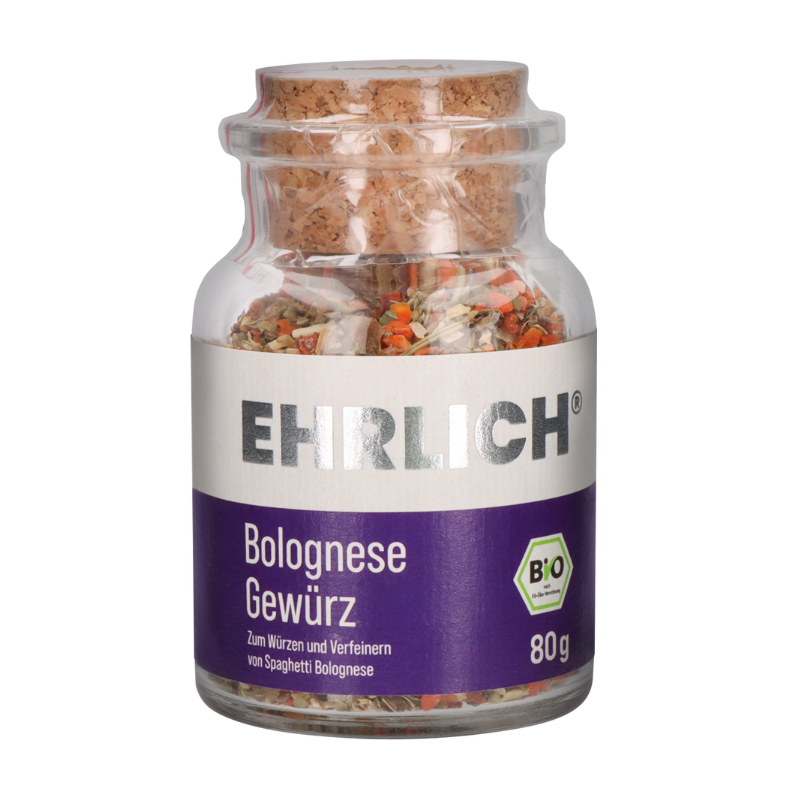 EHRLICH BIO Bolognese Gewürz 80g GL
