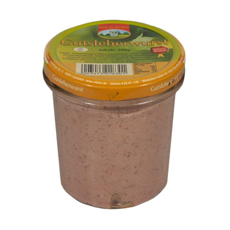EIFELER Gutsleberwurst 300g GL