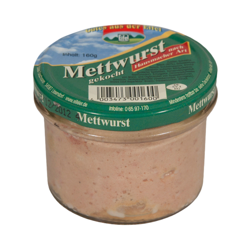 EIFELER Mettwurst gekocht 160g GL