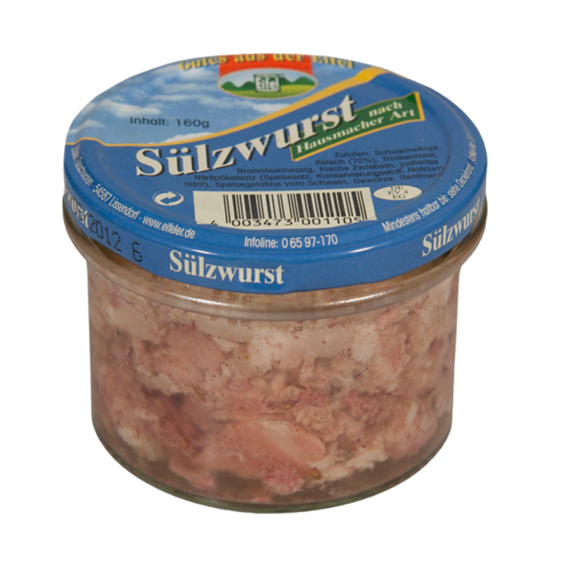 EIFELER Sülzwurst 160g Lebensmittelhandel | TSI EIFELER Sülzwurst 160g Lebensmittelhandel | TSI