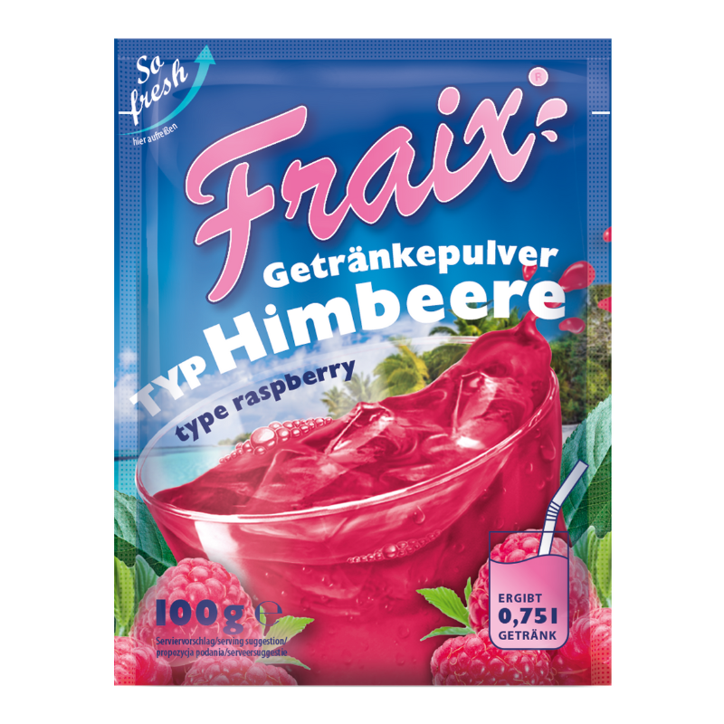 FRAIX Getränkepulver Himbeere 100g BT
