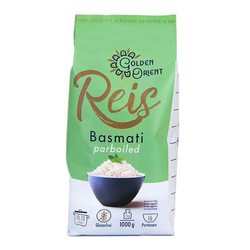 GOLDEN ORIENT Basmatireis Parbo. 1kg BT