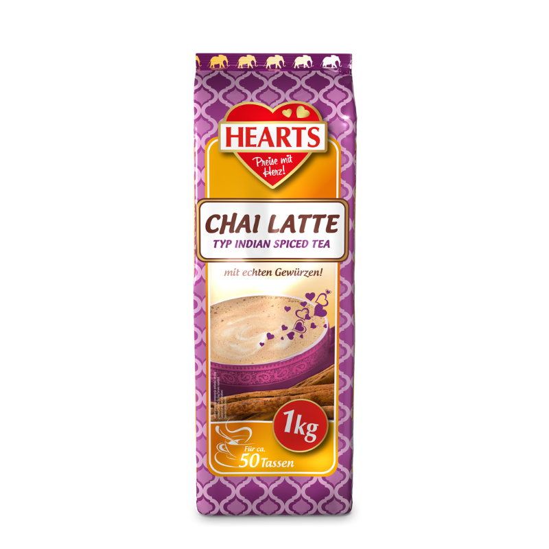 HEARTS Chai Latte 1kg STBT