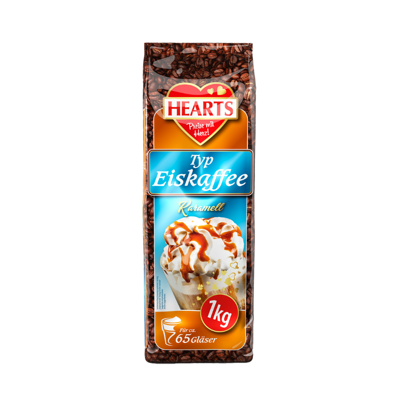 HEARTS Eiskaffee Karamell 1kg STBT