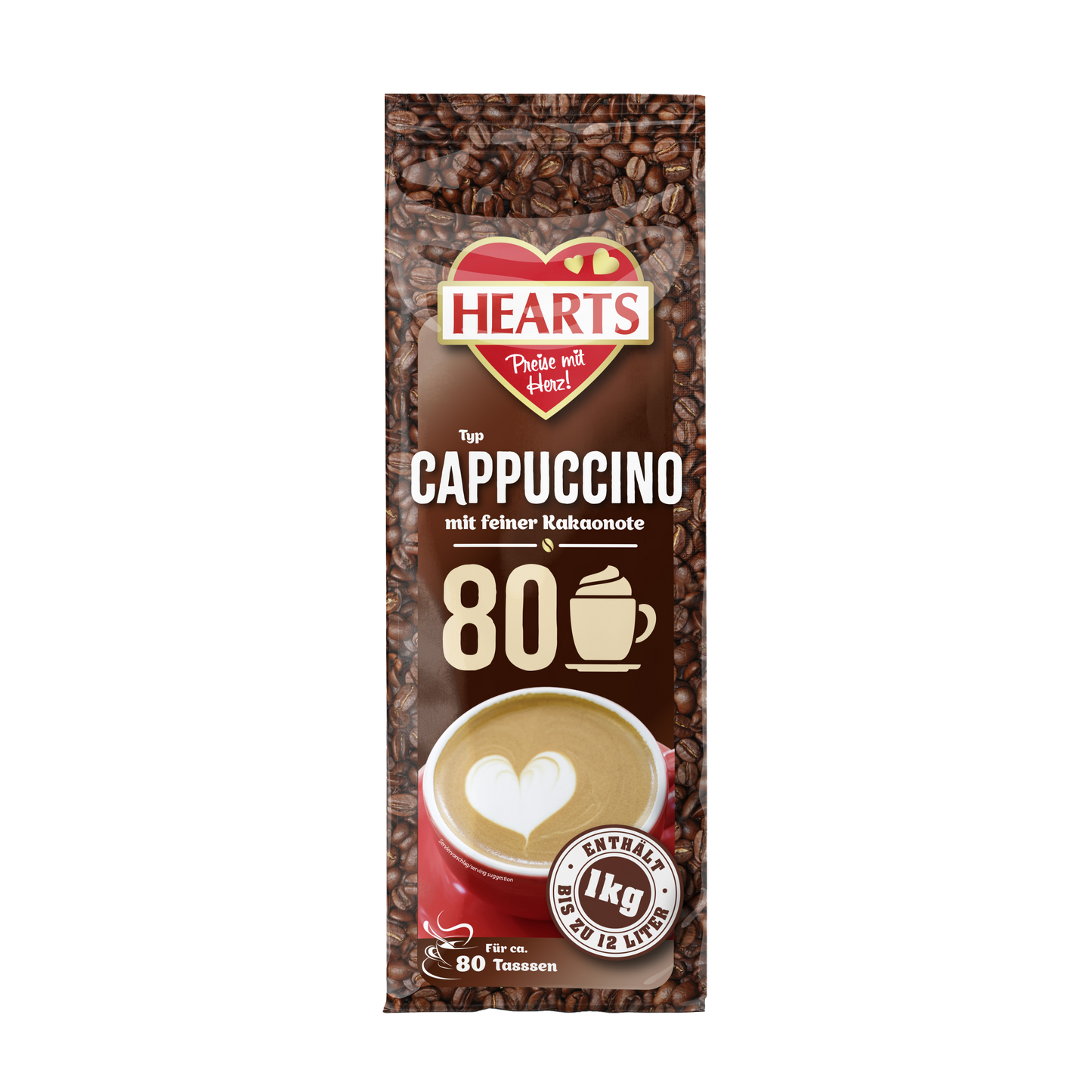 HEARTS Capp. m. f. Kakaon. 1kg STBT