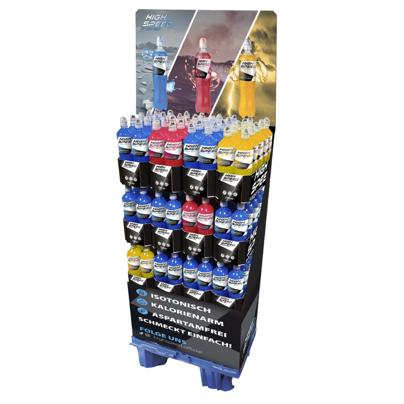 HIGHSPEED 3fach sort. B/R/G 0,75 DPG DI