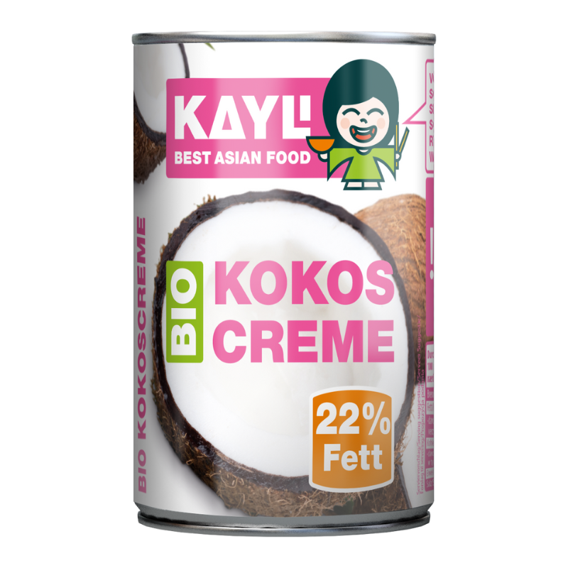KAY LI Bio Kokosnusscreme 22% 400ml DS