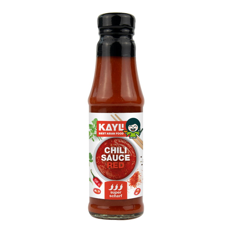 KAY LI Super Hot Chili Sauce 180ml GFL