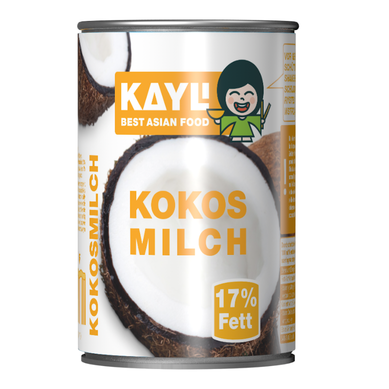 KAY LI Kokosnussmilch 17 % Fett 400 ml