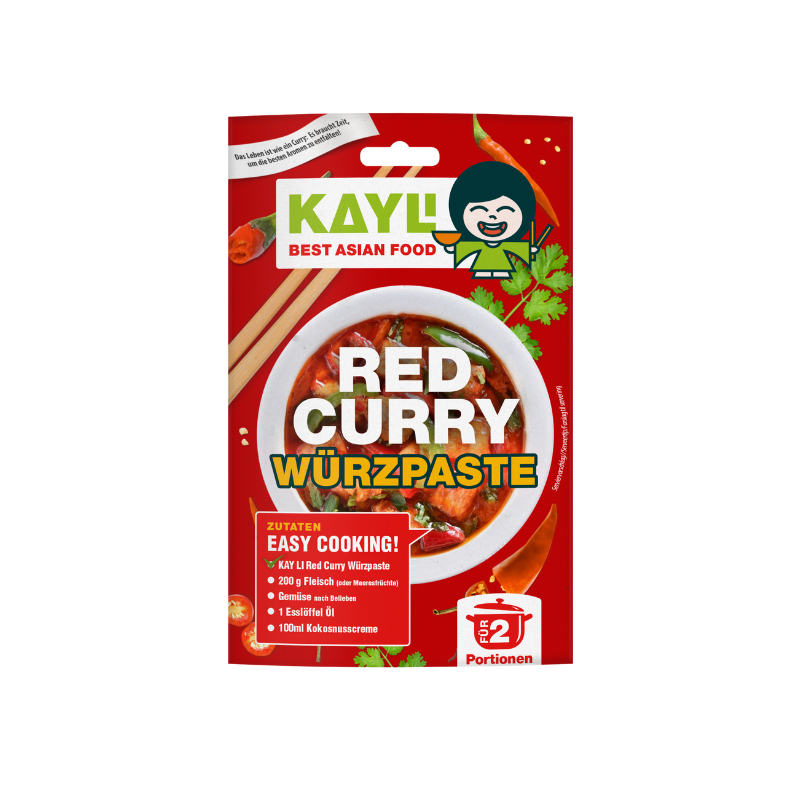 KAY LI Rote Curry Paste 50g BT