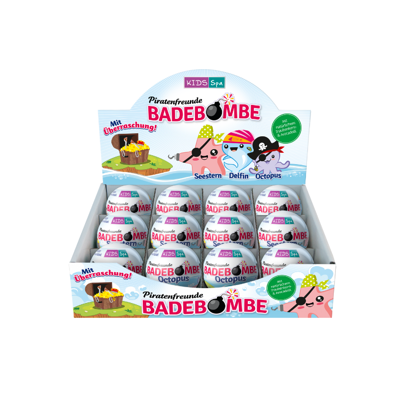 KIDS SPA Badebomben 3fach sort. 140g