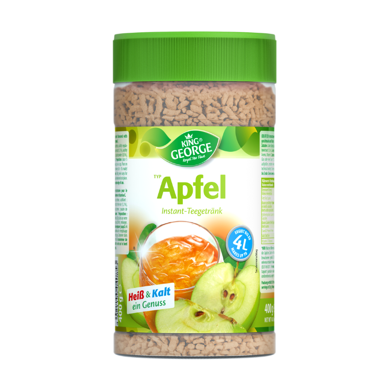 KING GEORGE Teegetränk Apfel 4L 400g PDS