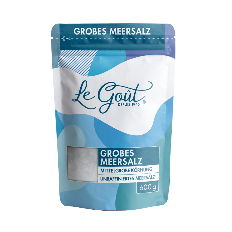 LE GOUT Meersalz grob 600g BT