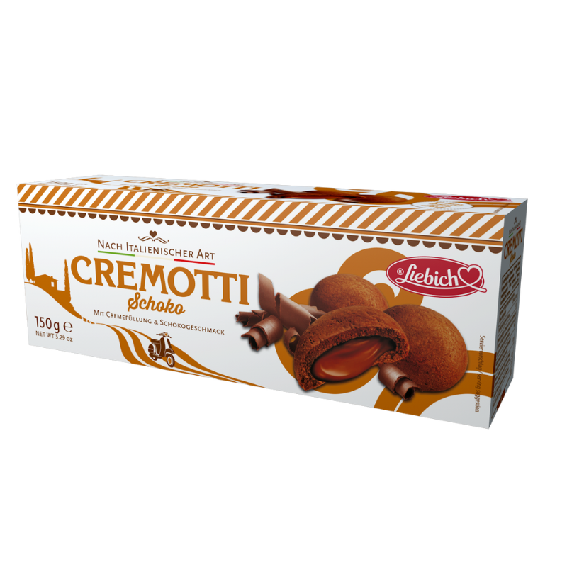 LIEBICH Cremotti mit Schokocreme 150g PK