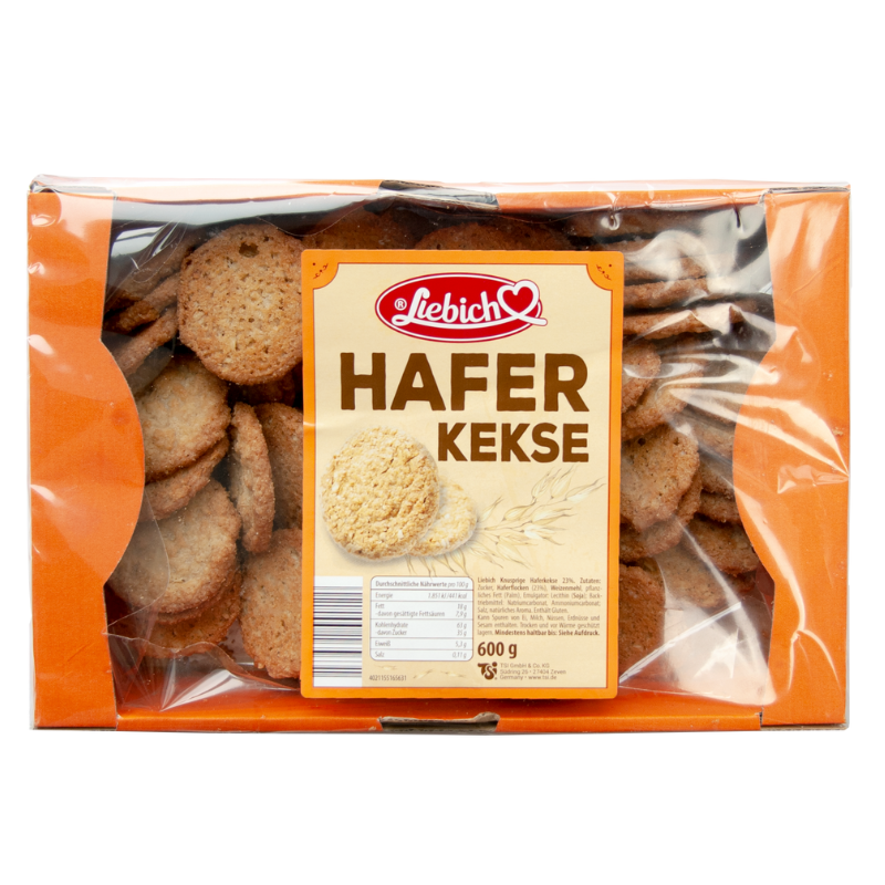 LIEBICH Haferkekse 600g PK (8er)