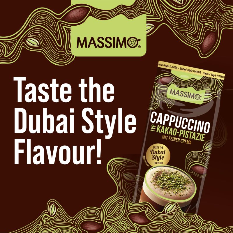 MASSIMO Dubai Kakao Pistazie Werbung