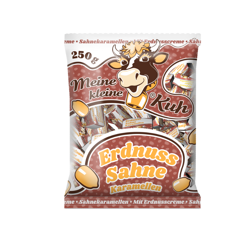 MEINE KLEINE KUH Sahnek. Erdnuss 250g BT