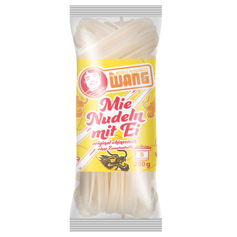 MR WANG Mie Nudeln mit Ei 250g BT